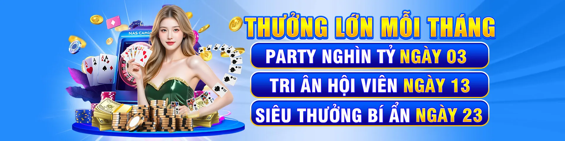 Thưởng nạp lại hàng ngày atm99